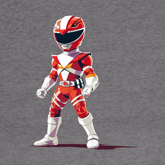 red ranger by sample the dragon